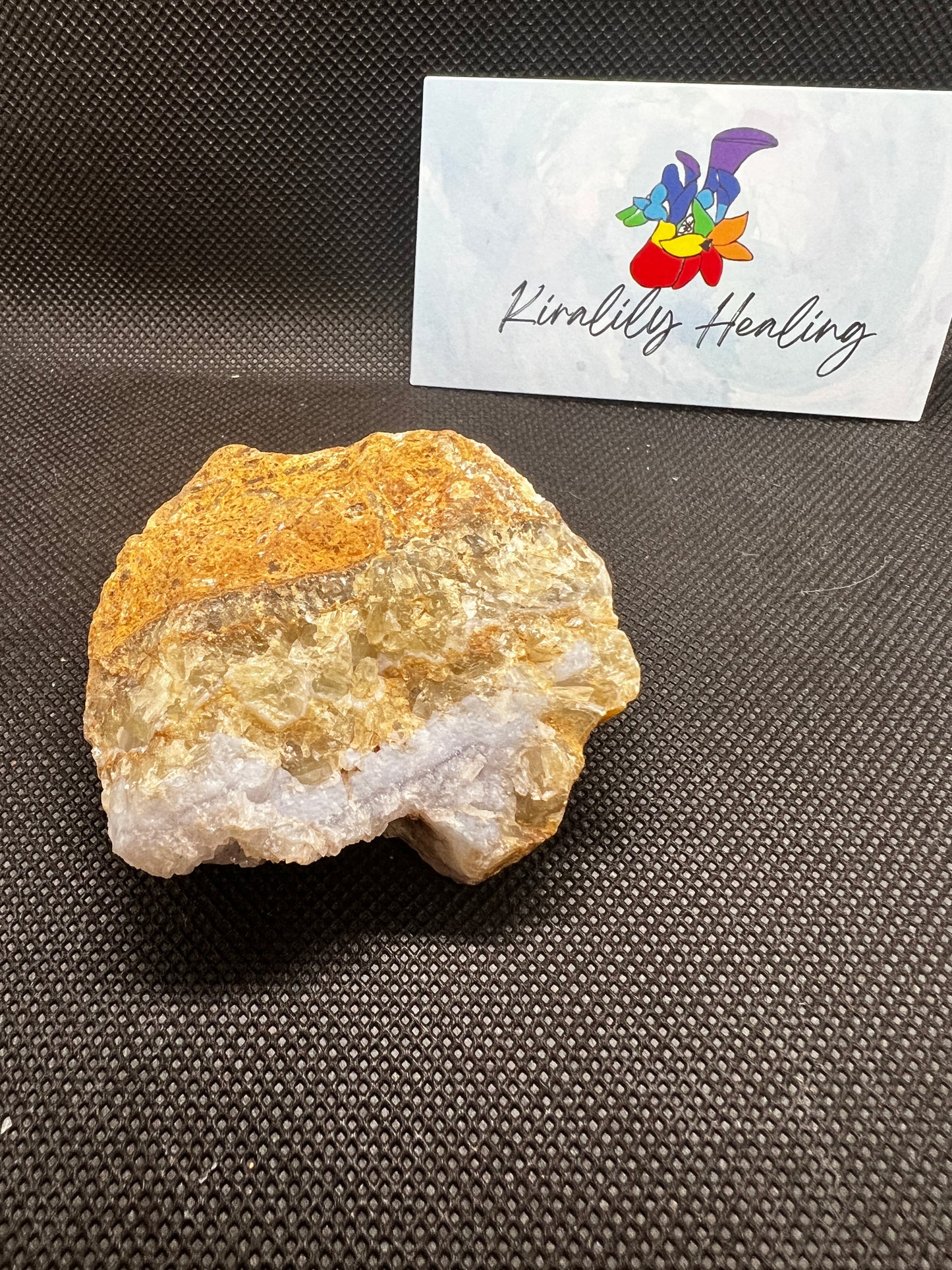 Blue Lace Agate Raw Crystal