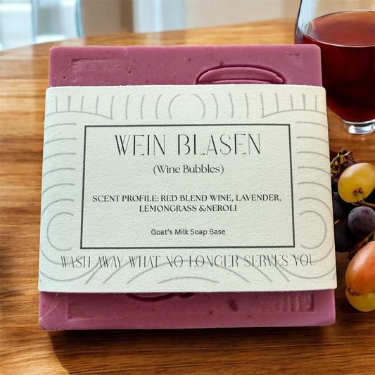 Limited Edition "Wein Blasen" Soap